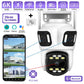 Caméra De Surveillance Extérieure PTZ À Triple Objectif Wi-Fi
